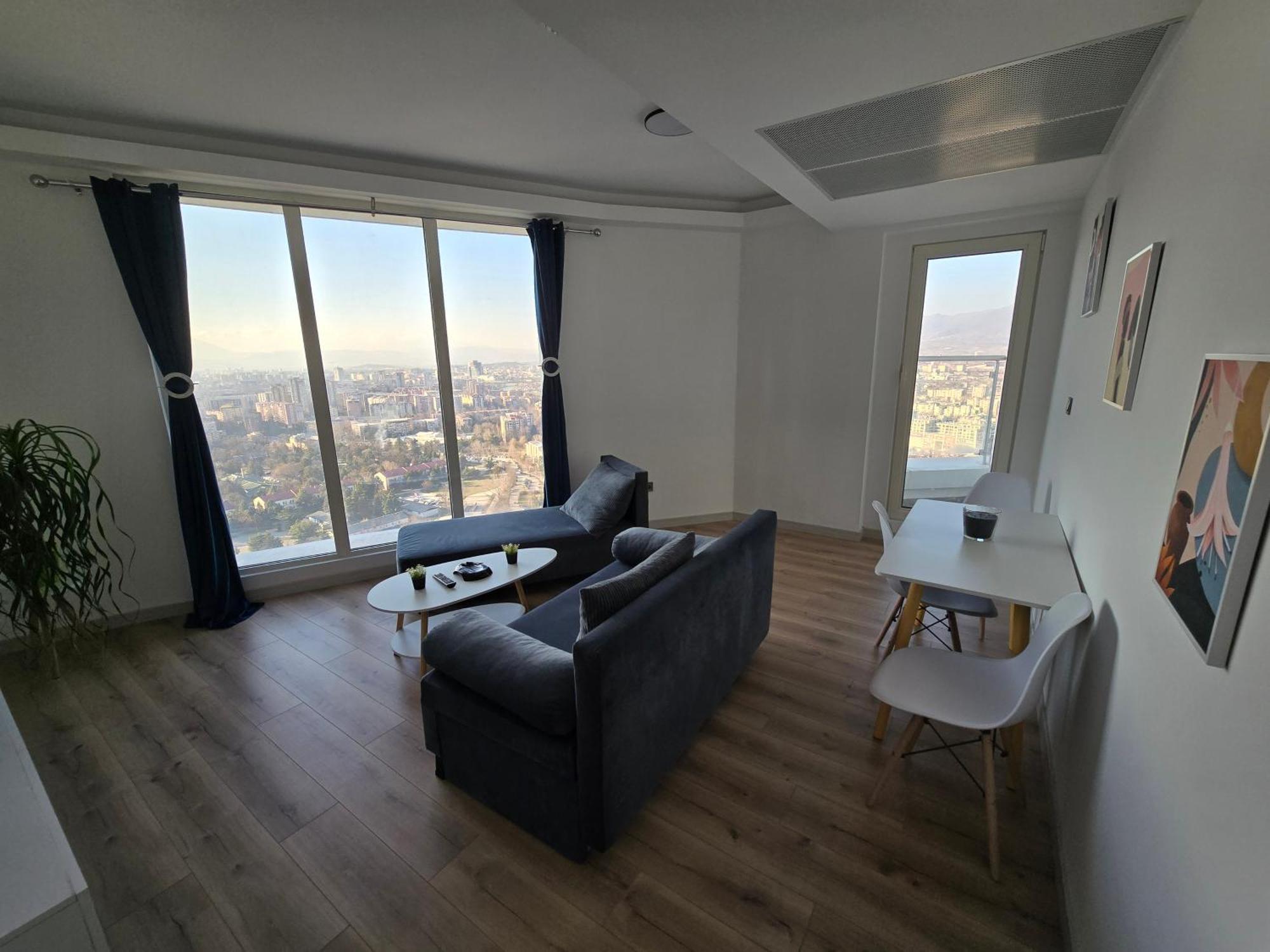Cevahir Sky City Apartment With Spa, Pool & Fitness Included Skopje Ngoại thất bức ảnh
